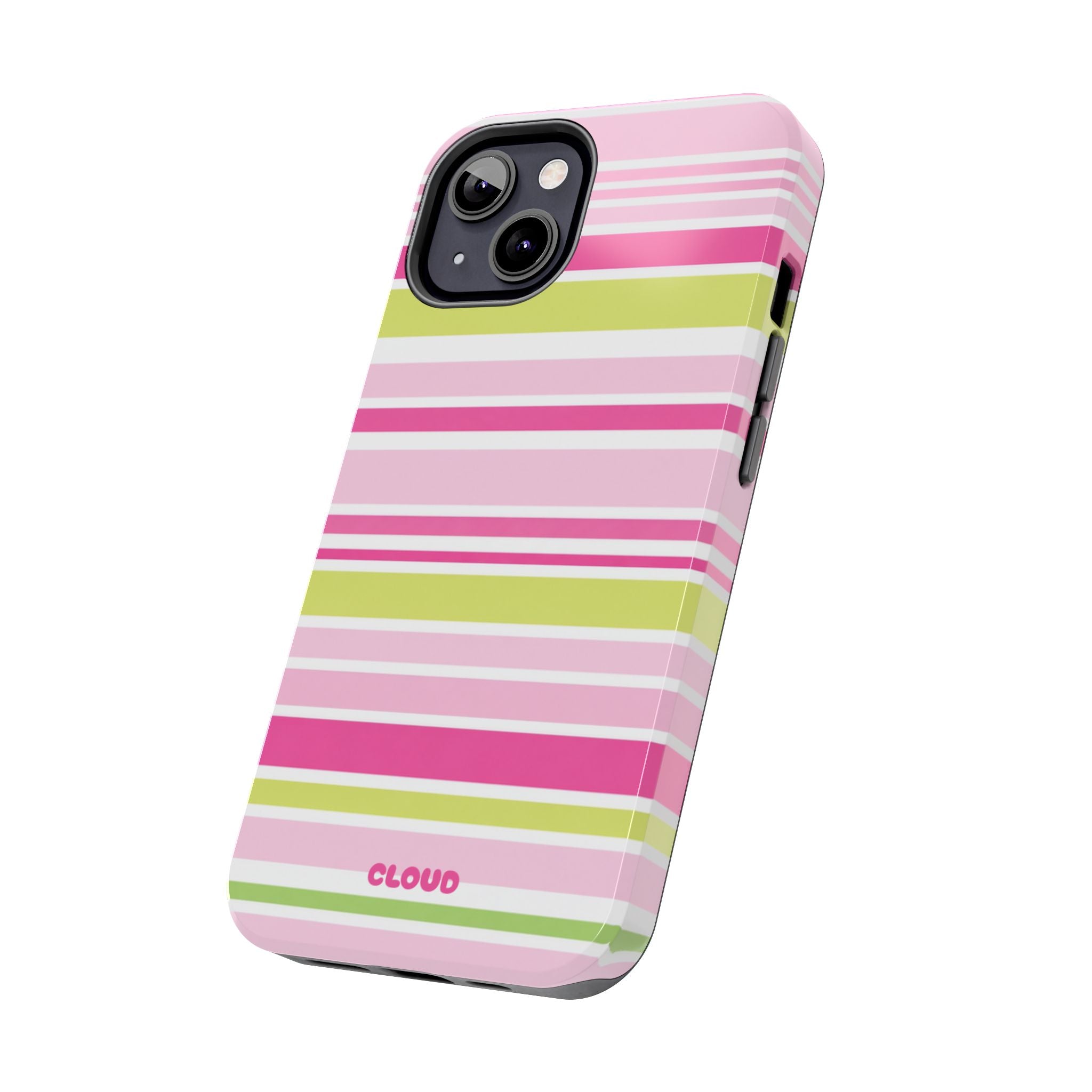 Pink & Lime Stripe