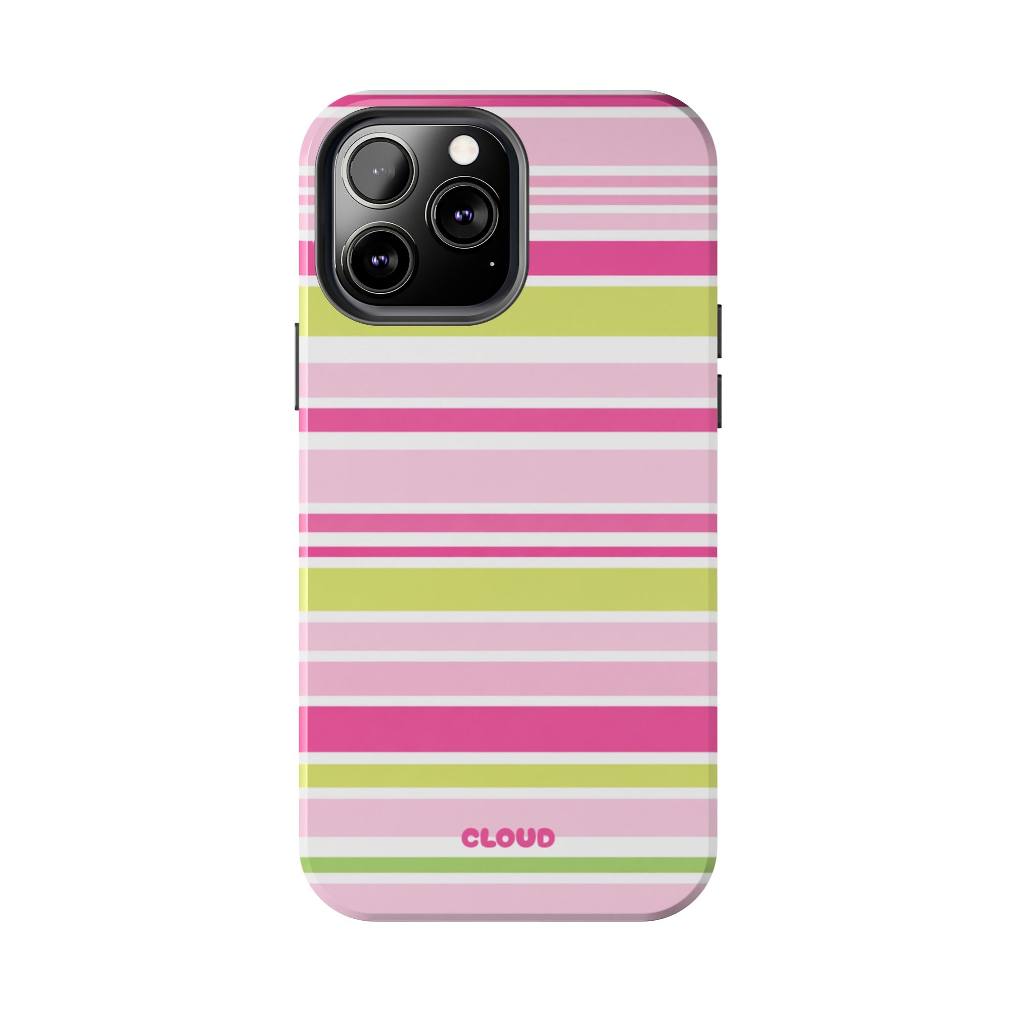 Pink & Lime Stripe