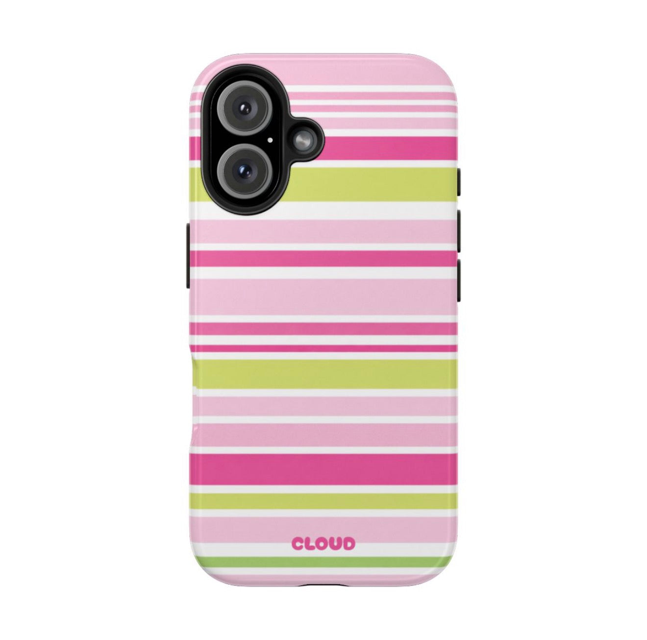 Pink & Lime Stripe