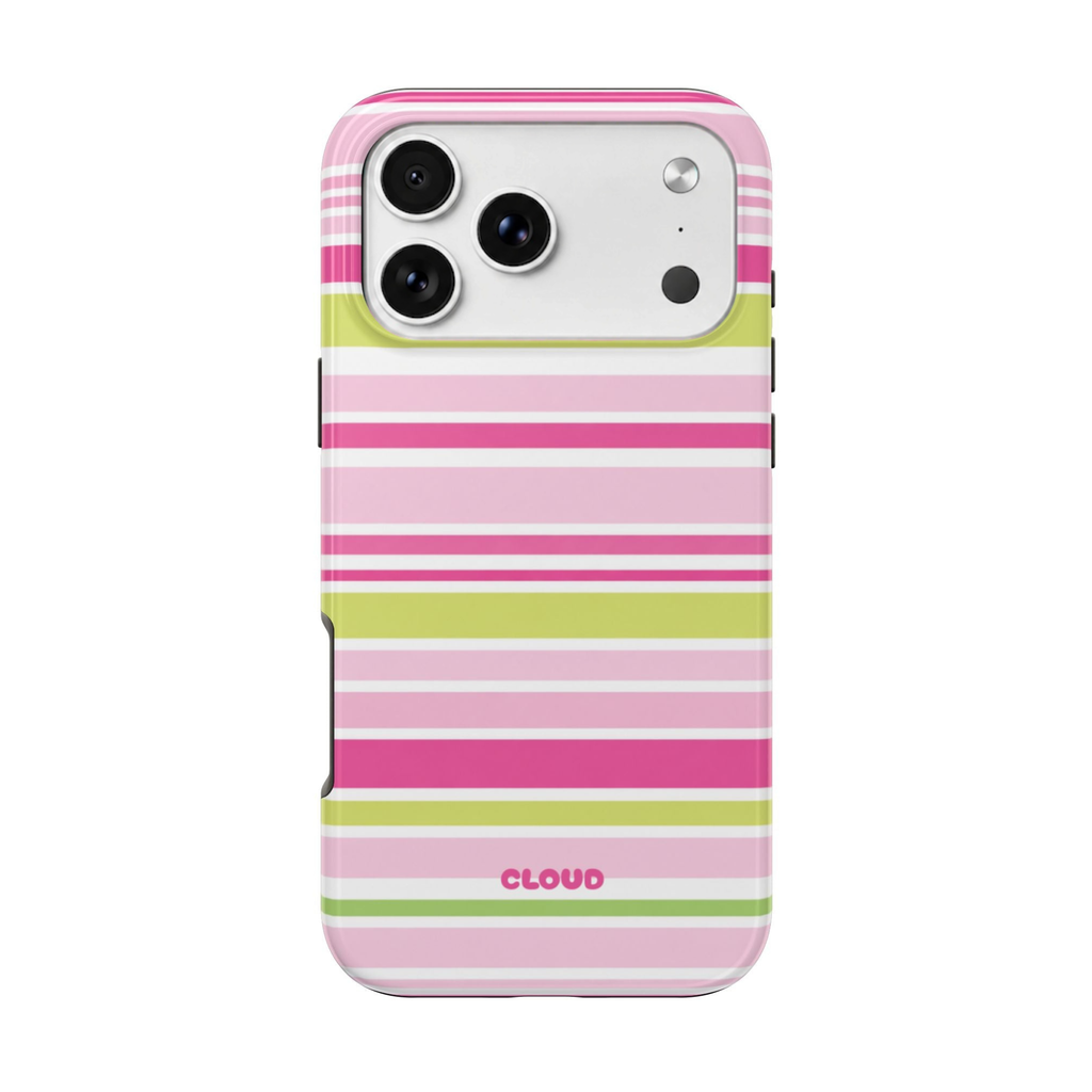 Pink & Lime Stripe